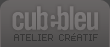 Cube Bleu - Atelier Cratif